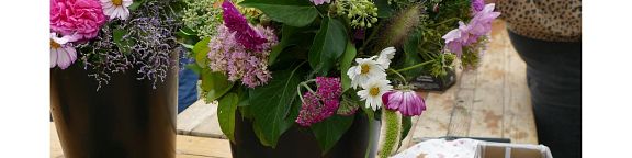 Atelier confection de bouquets
