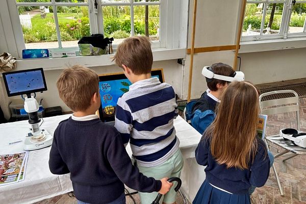 Animations sur le stand&nbsp;: Mycorhize et vie du sol
